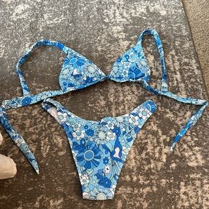Swimsuit | blue | bikini | size L